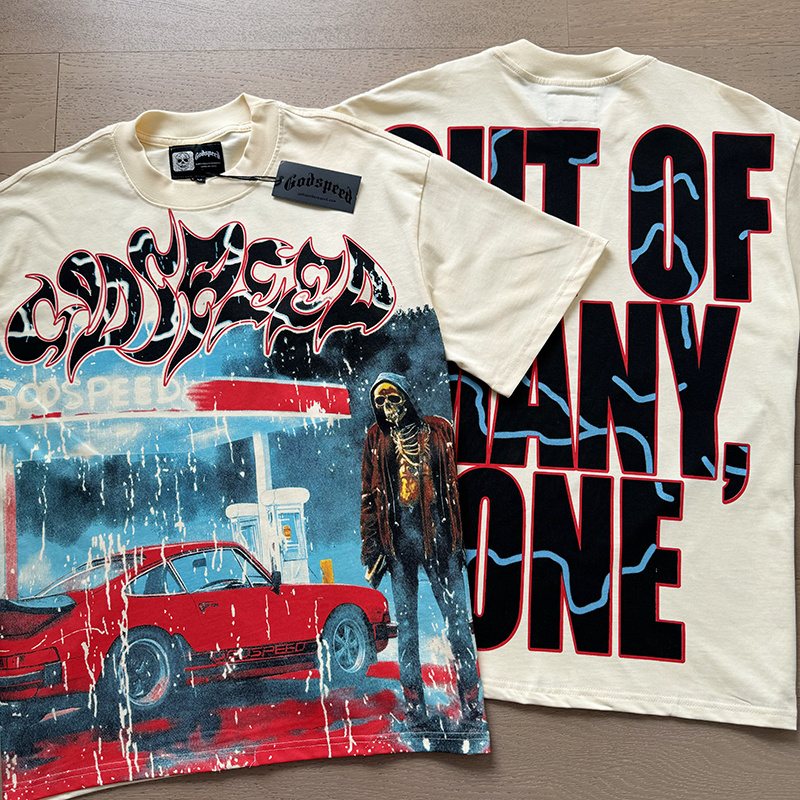 Godspeed Rock Street Graphic T-Shirt — comparison