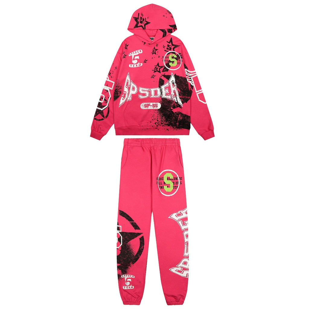 Sp5der Pink Super Five SP-55 Matching Set — hero