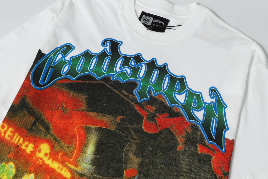 Godspeed E Pluribus Unum Graphic T-Shirt — detail