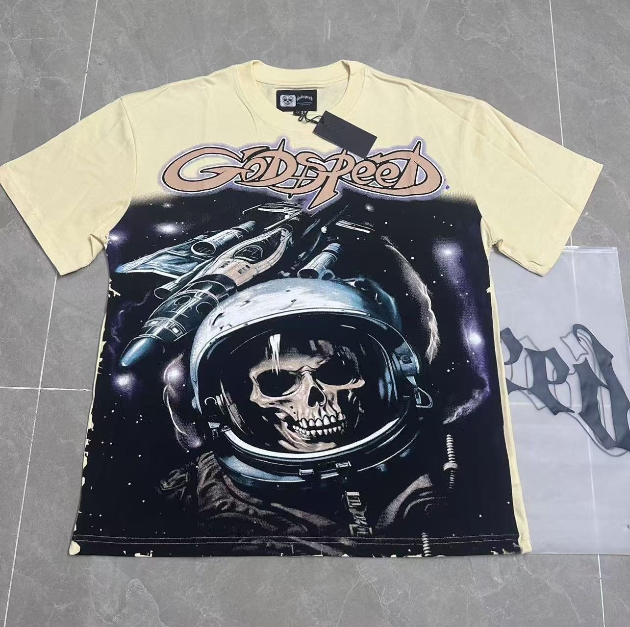 Godspeed Out of Many, One Short-Sleeve Graphic T-Shirt — front