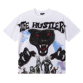 Life Hustlere Rhinestone Panther Graphic T-Shirt — hero