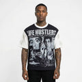 Life Hustlere Scarface-Inspired Raglan Graphic T-Shirt — hero