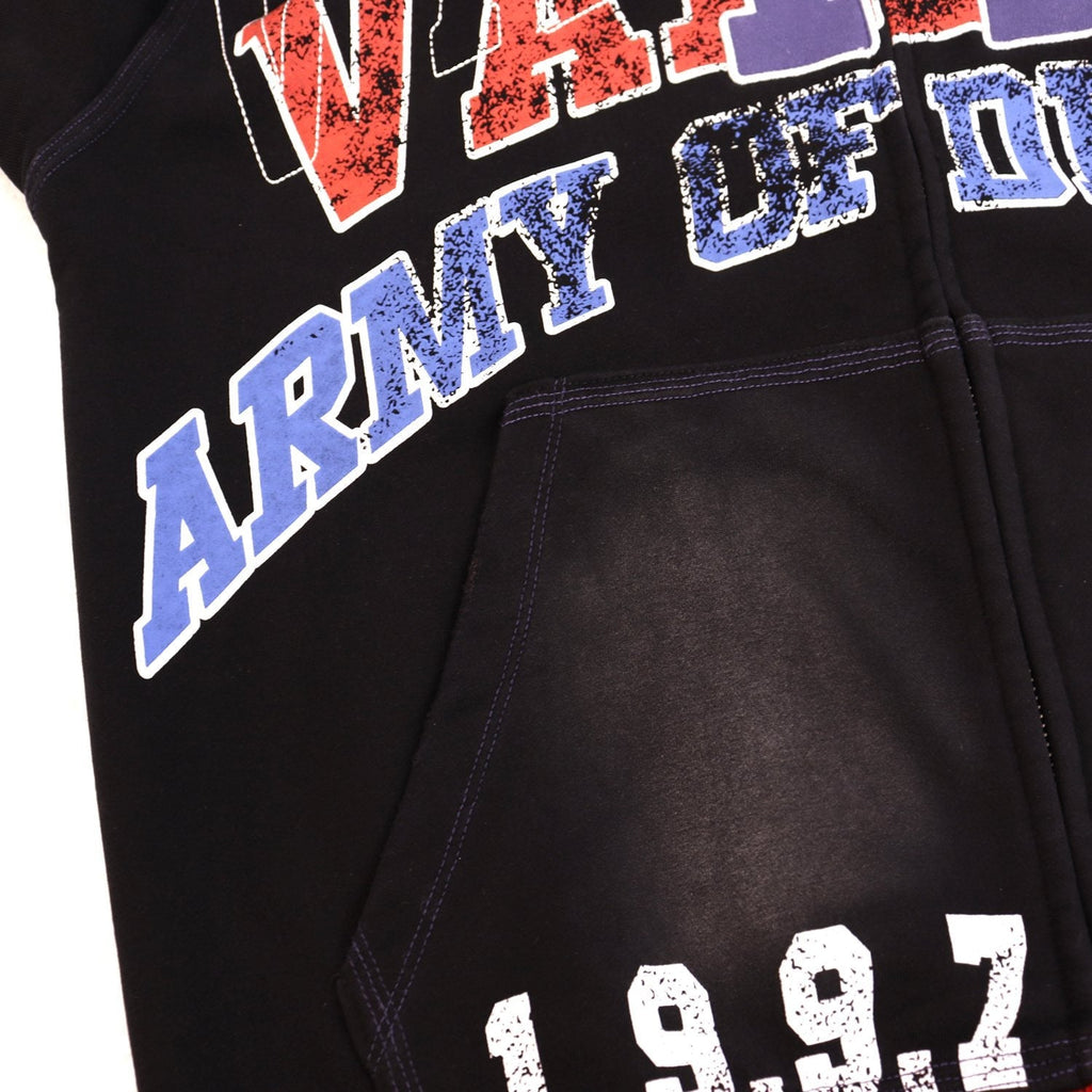 VALE USA Guardian Graphic Zip-Up Hoodie — detail