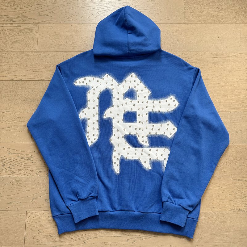 MIXED EMOTION Back Graphic Zip Hoodie — back