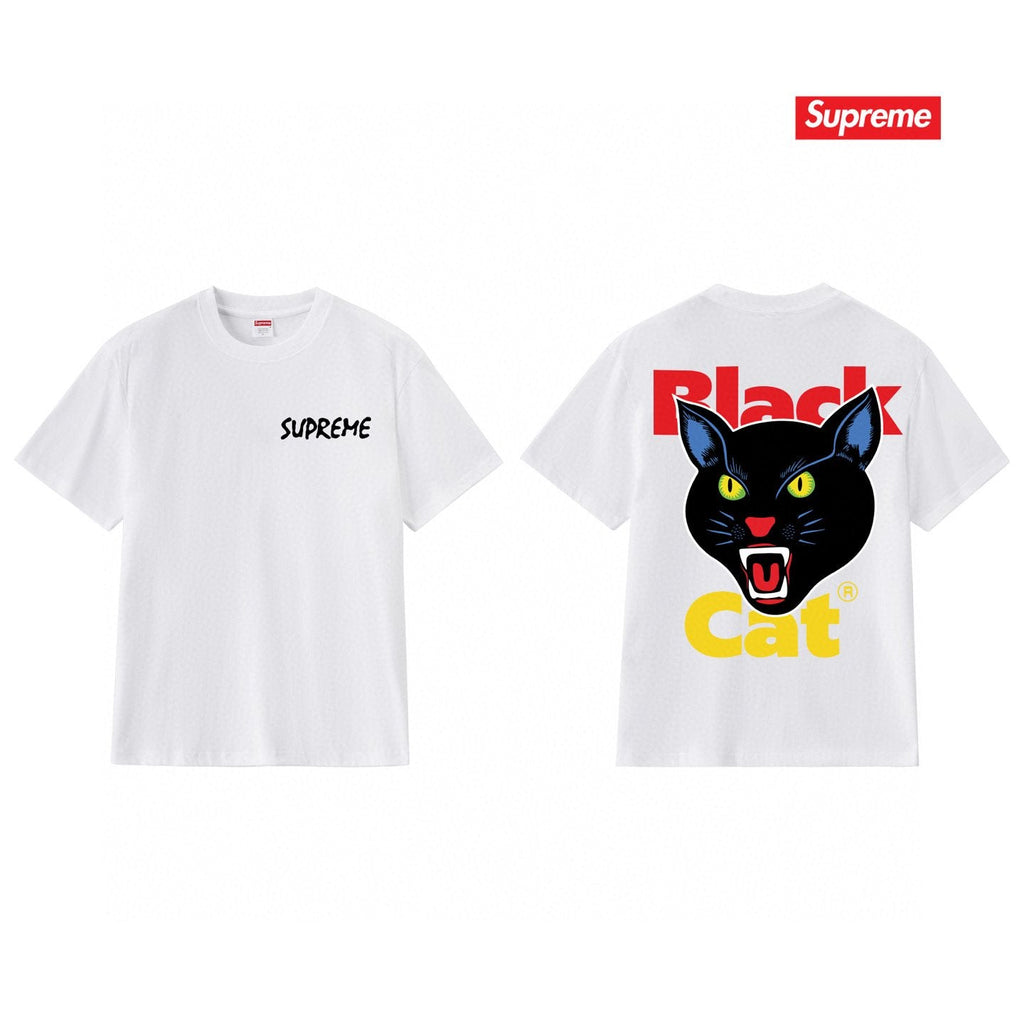 Supreme Cat Head Graphic Short-Sleeve T-Shirt — hero