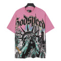 Godspeed Statue & Eye Graphic Short-Sleeve T-Shirt — hero