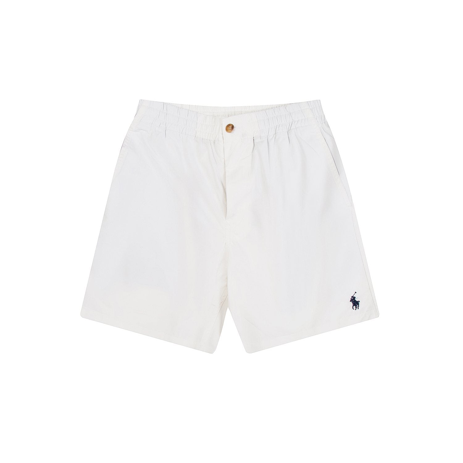 Test2-Ralph Lauren Drawstring Cotton Shorts — front